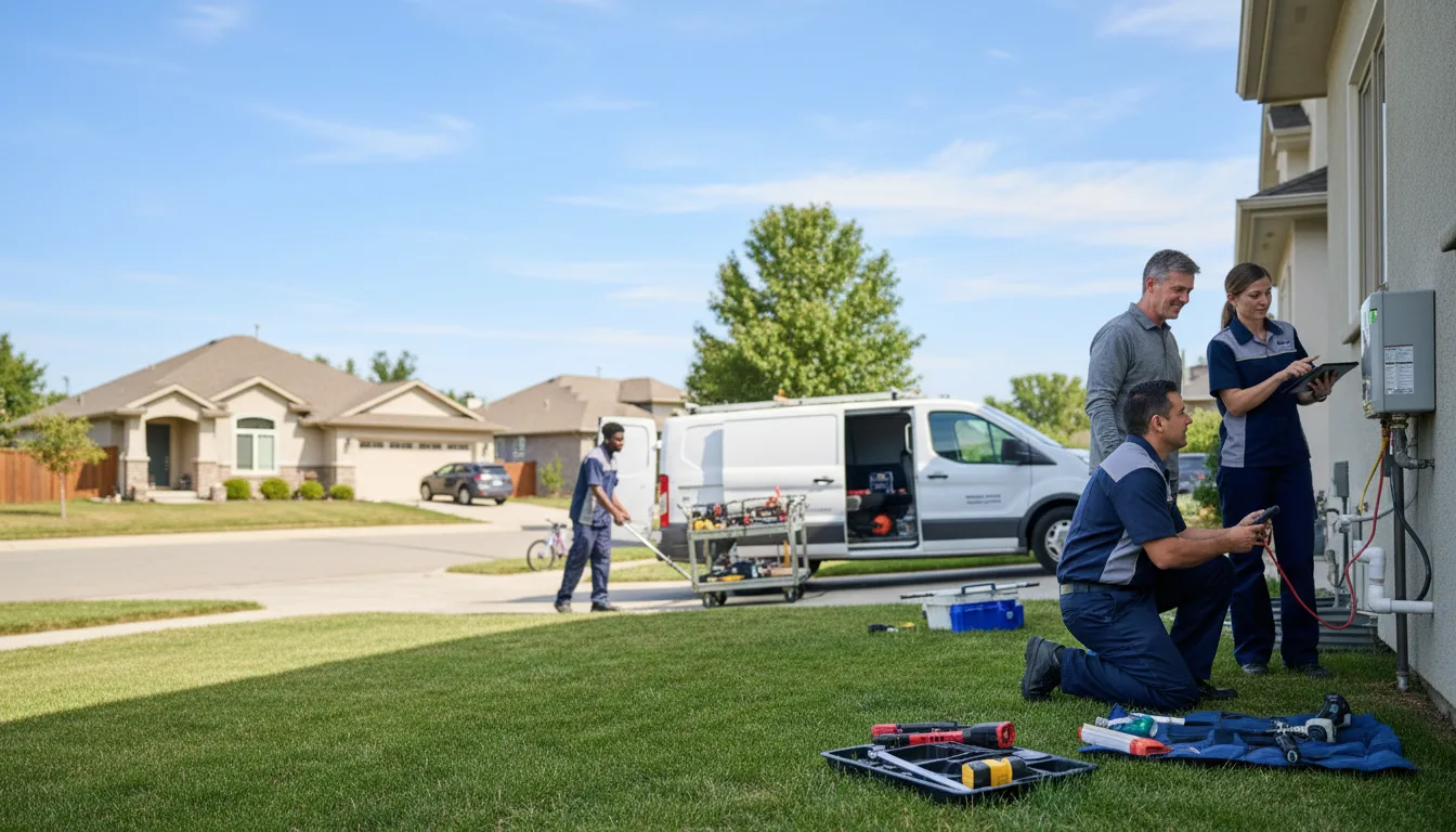 Tankless water heater service in Sadieville, KY